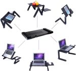 میز لپ‌تاپ تاشو در سه مدل ساده، فن‌دار و فن‌دار همراه با جا موسAP-ST450MPF - Image 7