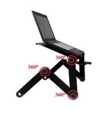 Folding laptop desk